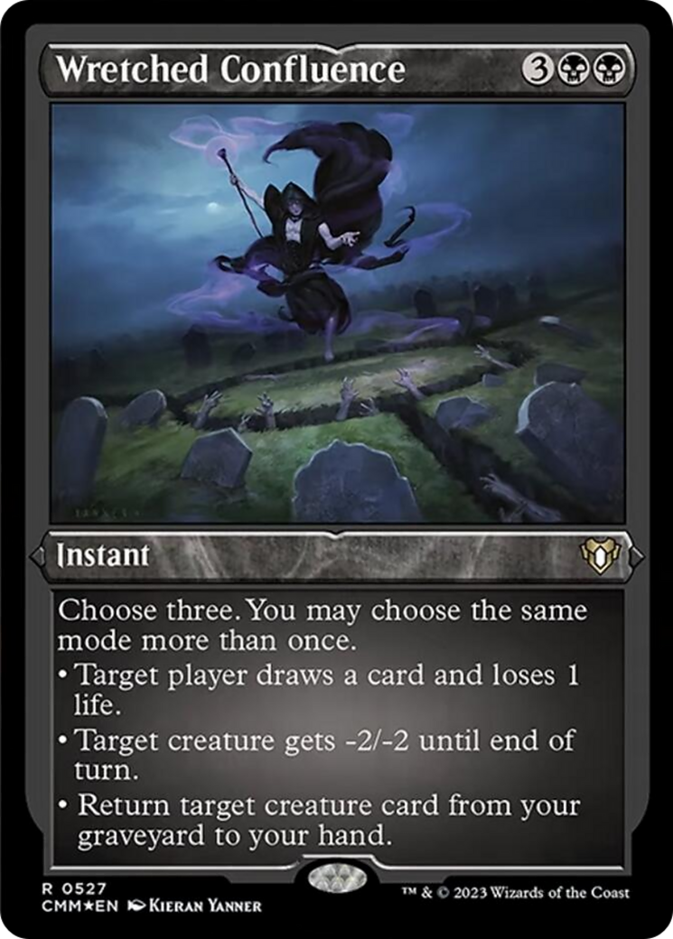 Wretched Confluence (527) Etched Foil - Commander Masters