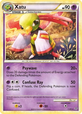 Xatu (11) Reverse Holofoil - Unleashed