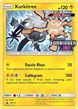 Xurkitree (Prerelease) (SM116) Holofoil - Black Star Promos