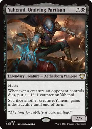 Yahenni, Undying Partisan (232) - Commander: Secrets of Strixhaven