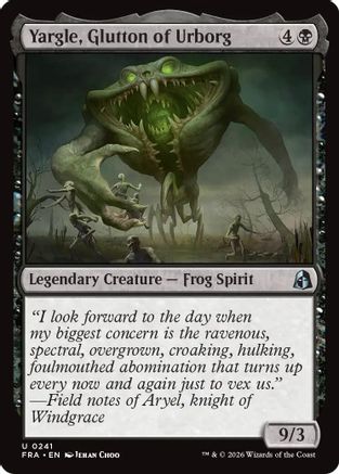 Yargle, Glutton of Urborg (241) Foil - Reality Fracture