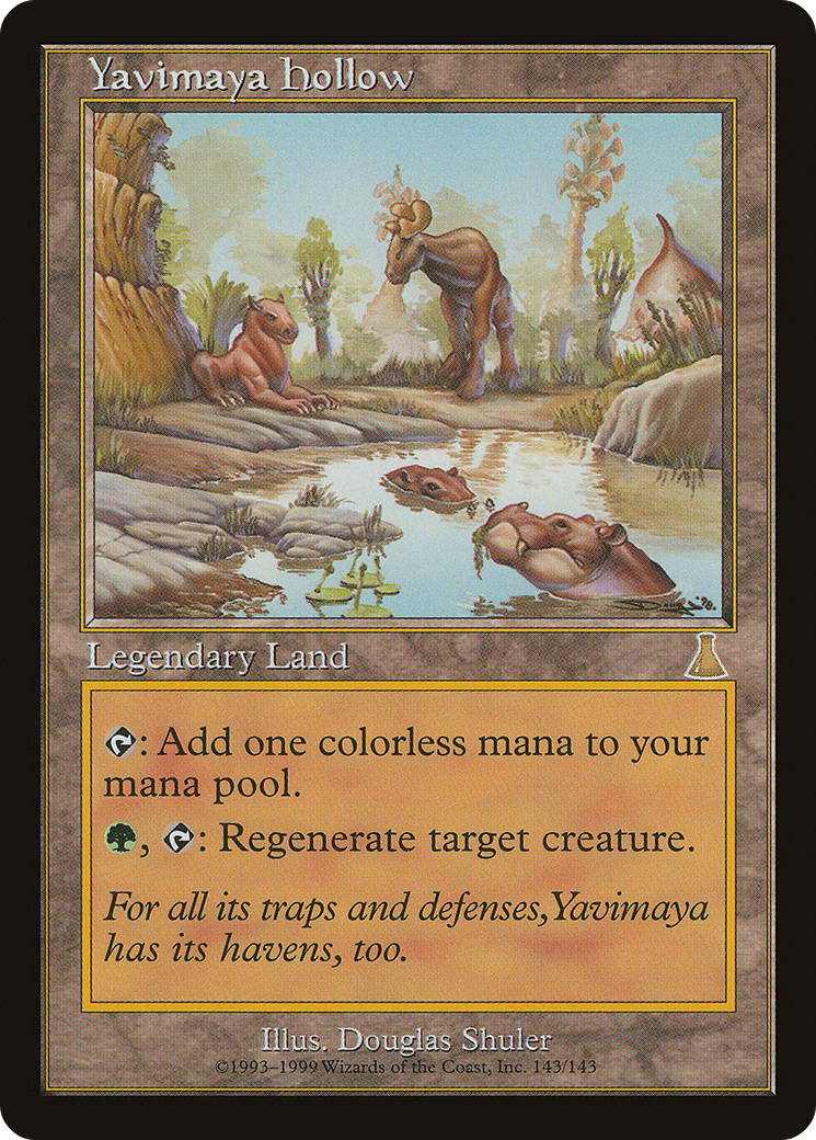 Yavimaya Hollow (143) Foil - Urza's Destiny