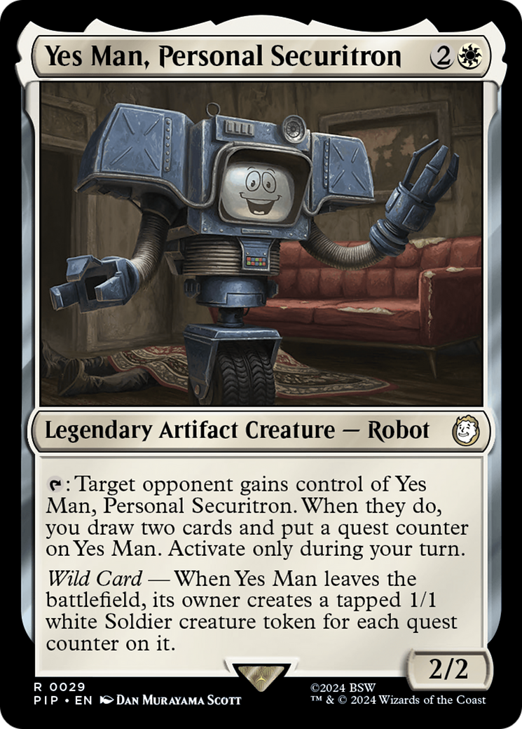 Yes Man, Personal Securitron (029) - Fallout