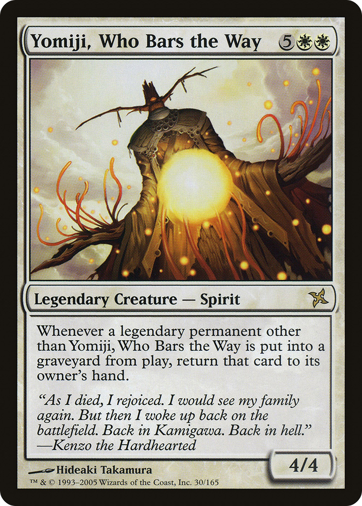 Yomiji, Who Bars the Way (030) - Betrayers of Kamigawa