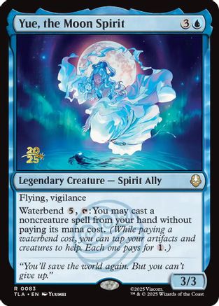 Yue, the Moon Spirit (Prerelease) (083) Foil - Avatar: The Last Airbender