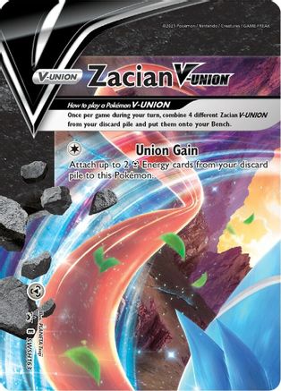 Zacian V-UNION (SWSH163) Holofoil - Black Star Promos