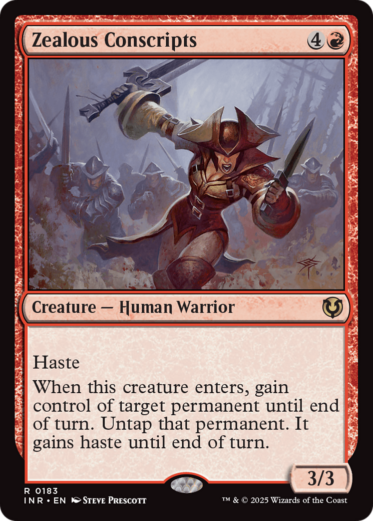 Zealous Conscripts (183) Foil - Innistrad Remastered
