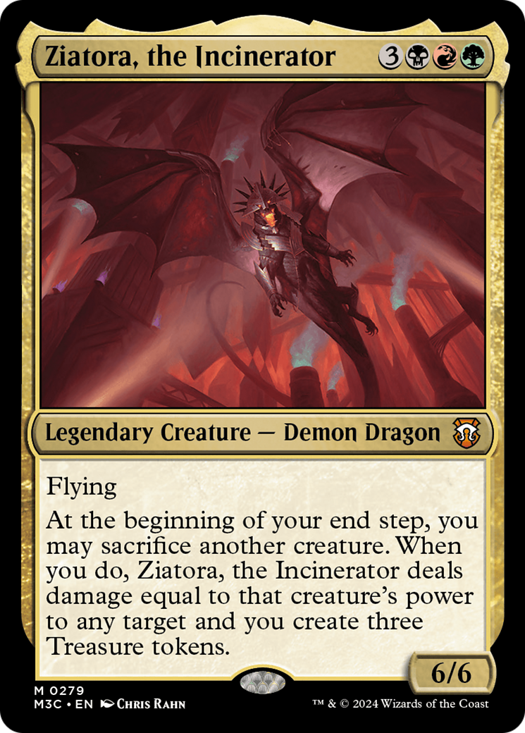 Ziatora, the Incinerator (279) - Commander: Modern Horizons 3