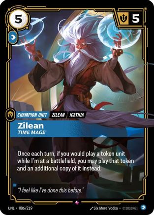 Zilean – Time Mage (086) Foil - Unleashed