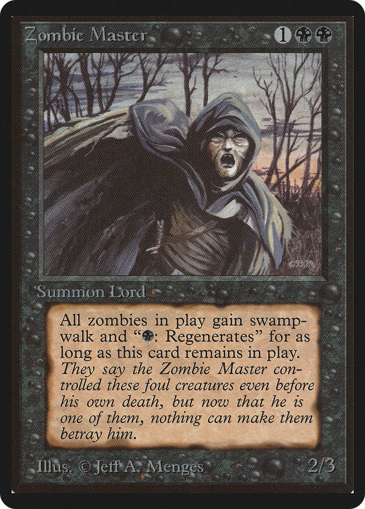 Zombie Master - Limited Edition Beta