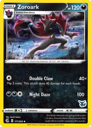 Zoroark (Eevee) (171) - Battle Academy 2022