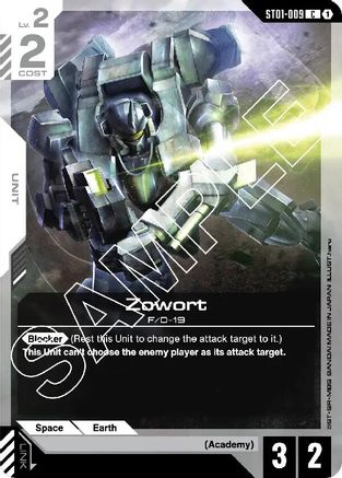 Zowort (ST01-009) - Starter Deck 01: Heroic Beginnings
