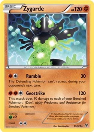Zygarde (Deck Exclusives) (53) Holofoil - Fates Collide