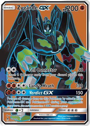 Zygarde GX (Full Art) (123) Holofoil - Forbidden Light