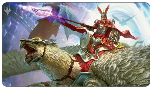March of the Machine Playmat Sidar Jabari of Zhalfir-Silver Goblin
