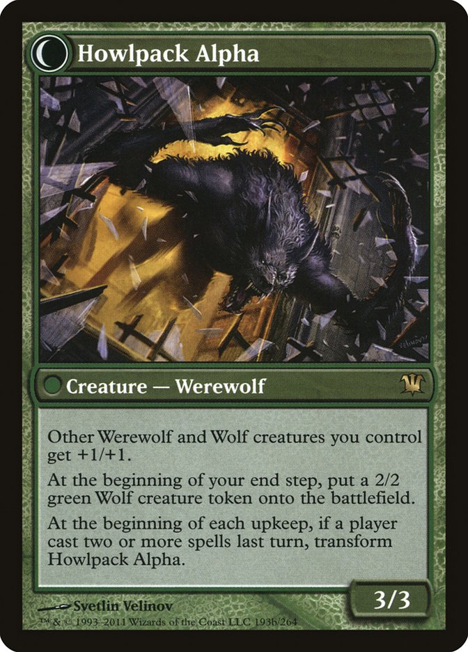 Mayor of Avabruck // Howlpack Alpha (193) - Innistrad