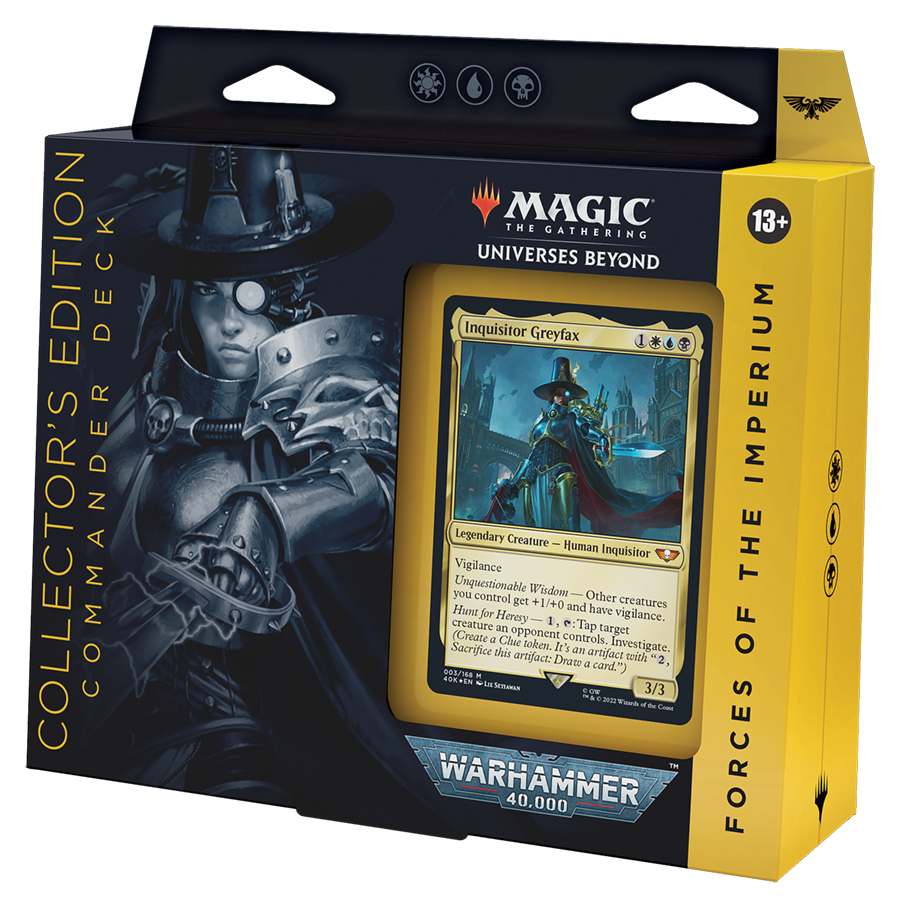 Universes Beyond: Warhammer 40K Commander - Collector's Edition Forces Of The Imperium