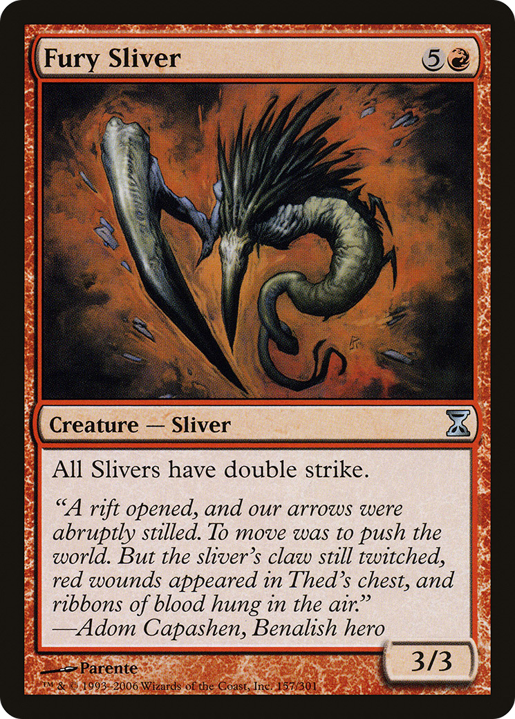 Fury Sliver (157) - Time Spiral