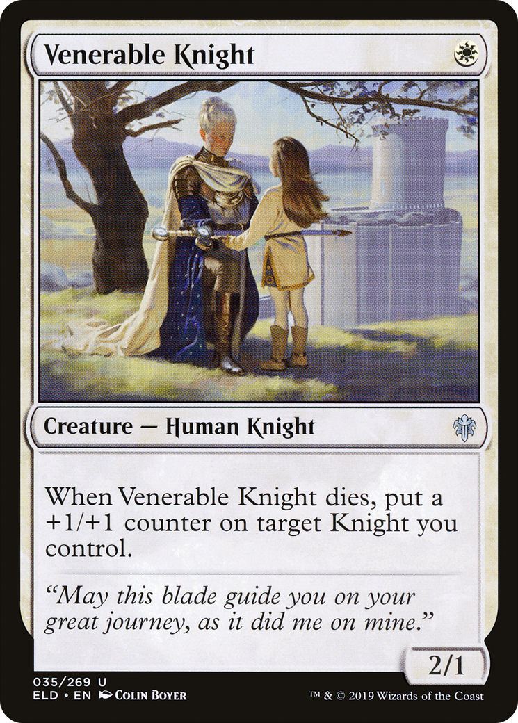 Venerable Knight (035) - Throne of Eldraine