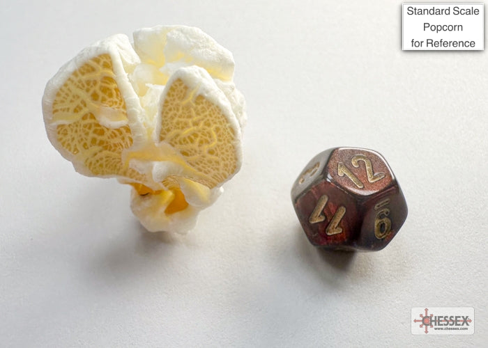 Chessex Scarab Blue Blood/Gold Mini-hedral Dice Set | Silver Goblin