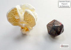 Chessex Scarab Blue Blood/Gold Mini-hedral Dice Set | Silver Goblin