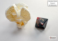 Chessex Gemini Black-Red/Gold Mini-hedral Dice Set | Silver Goblin