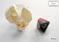 Chessex Gemini Black-Red/Gold Mini-hedral Dice Set | Silver Goblin