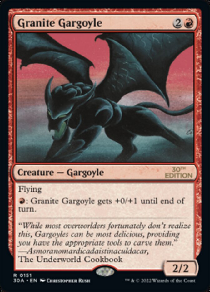 Granite Gargoyle (151) - 30th Anniversary Edition