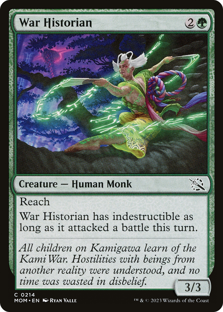 War Historian (214) Foil - March of the Machine