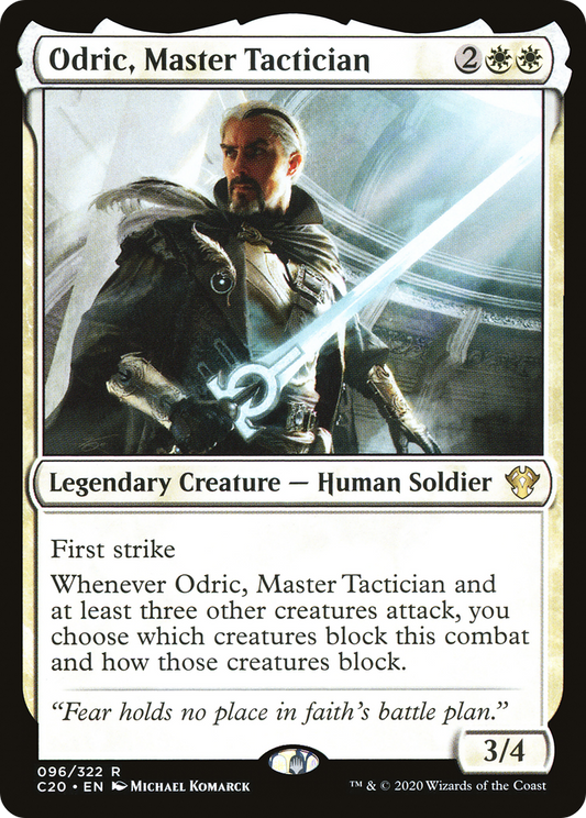 Odric, Master Tactician (096) - Commander 2020