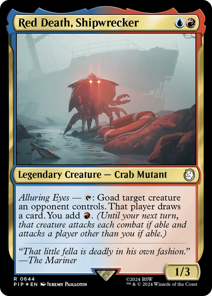 Red Death, Shipwrecker (Surge Foil) [Fallout] | Silver Goblin