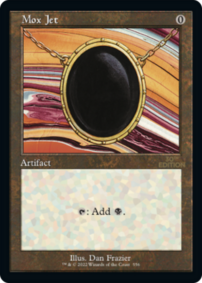 Mox Jet (Retro) (556) - 30th Anniversary Edition