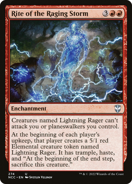 Rite of the Raging Storm (274) - New Capenna Commander