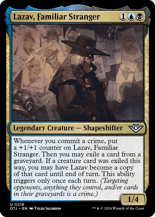 Lazav, Familiar Stranger (216) - Outlaws of Thunder Junction