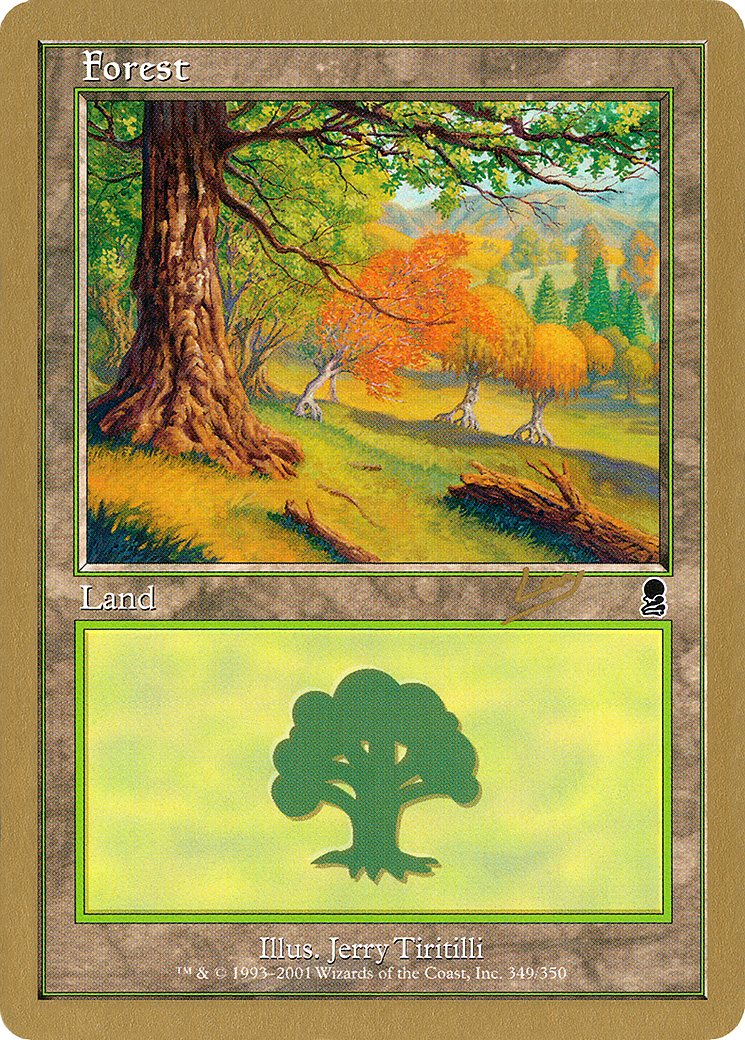 Forest (Retro) (rl349) - World Championship Decks 2002