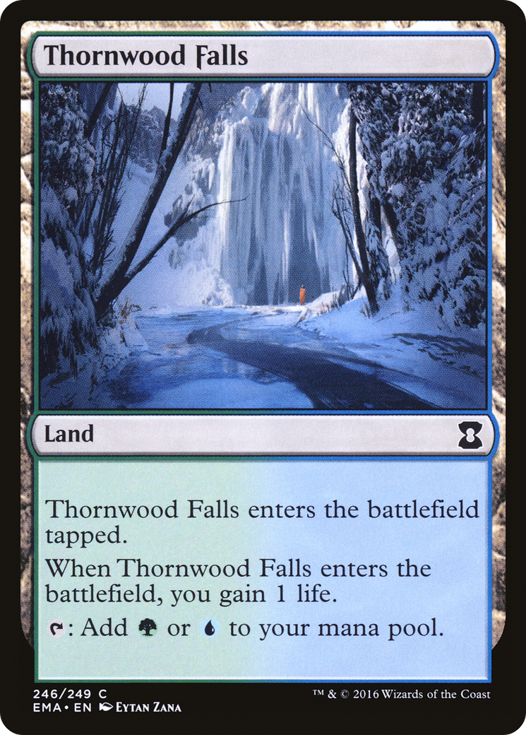 Thornwood Falls (246) Foil - Eternal Masters