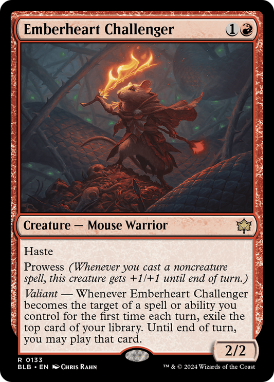 Emberheart Challenger [Bloomburrow] Foil