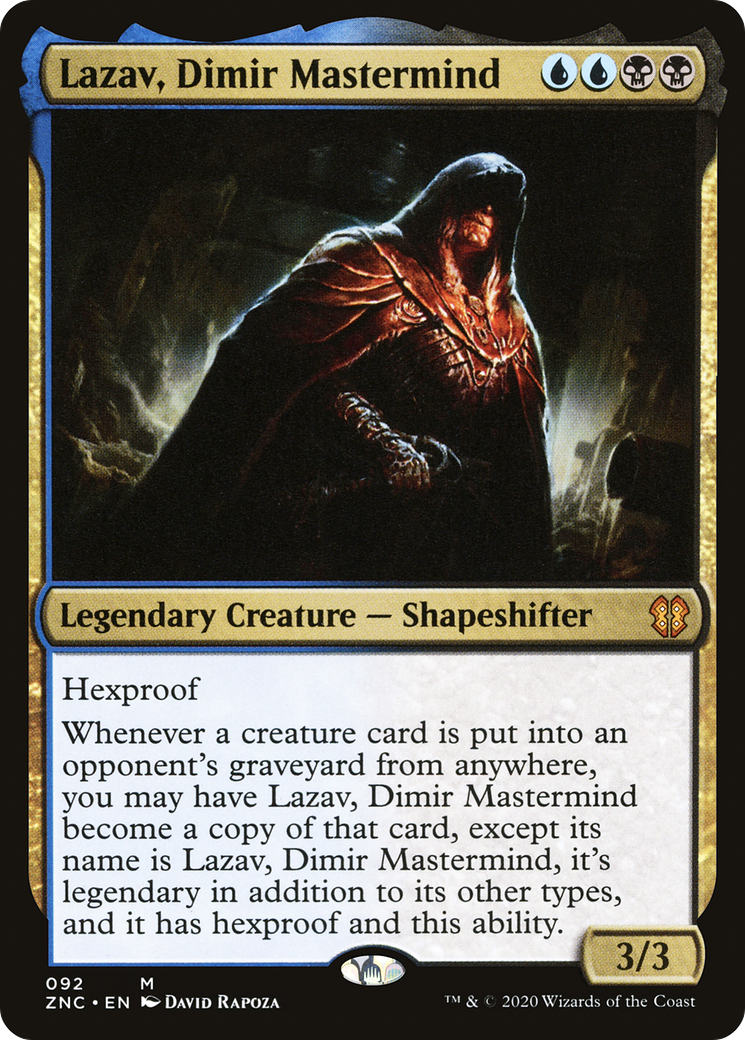 Lazav, Dimir Mastermind (092) - Zendikar Rising Commander