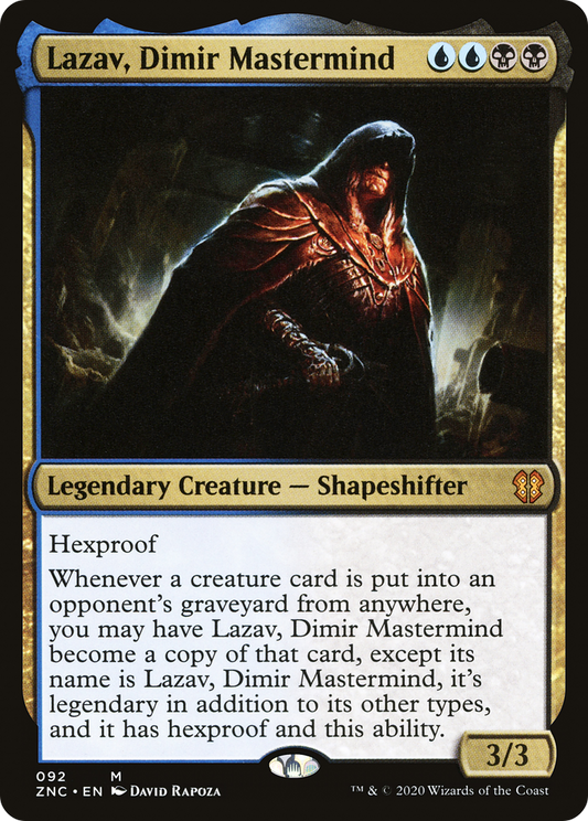 Lazav, Dimir Mastermind (092) - Zendikar Rising Commander