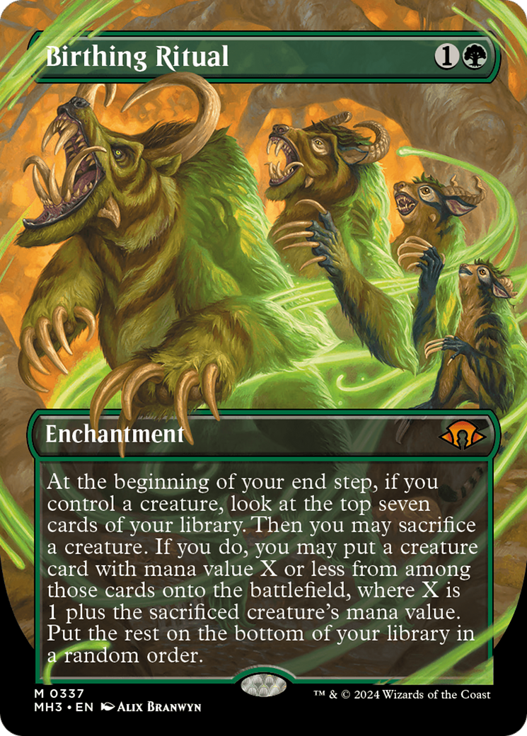 Birthing Ritual (Borderless) (337) - Modern Horizons 3