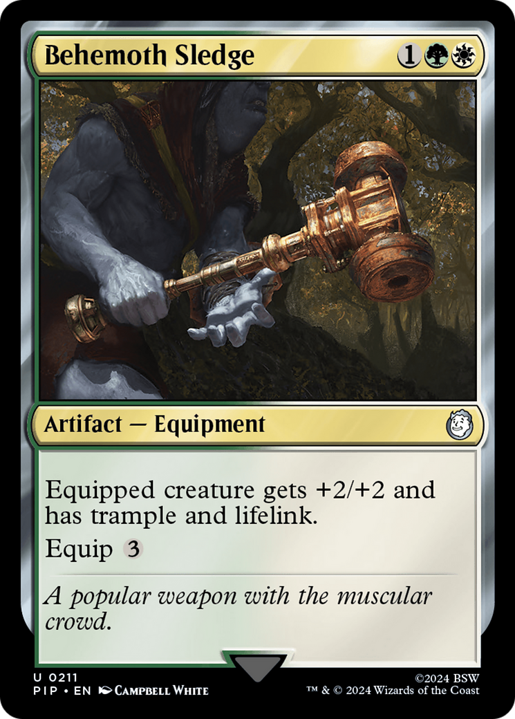 Behemoth Sledge (211) - Fallout