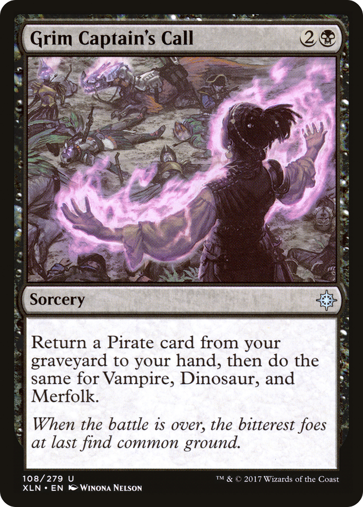 Grim Captain's Call (108) Foil - Ixalan