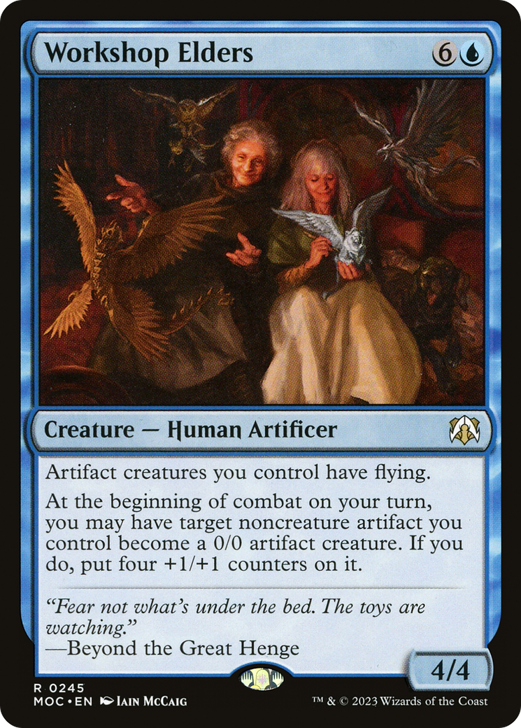 Workshop Elders (245) - March of the Machine Commander