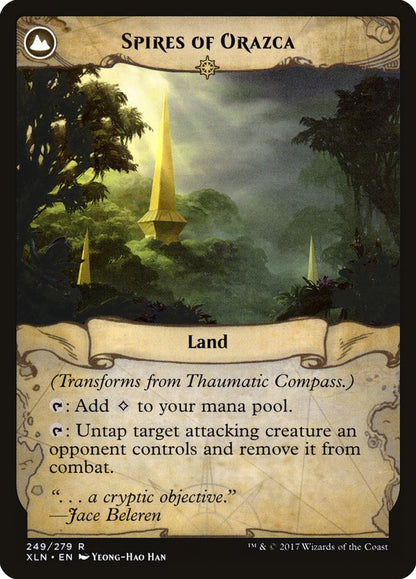 Thaumatic Compass // Spires of Orazca [Ixalan] Foil