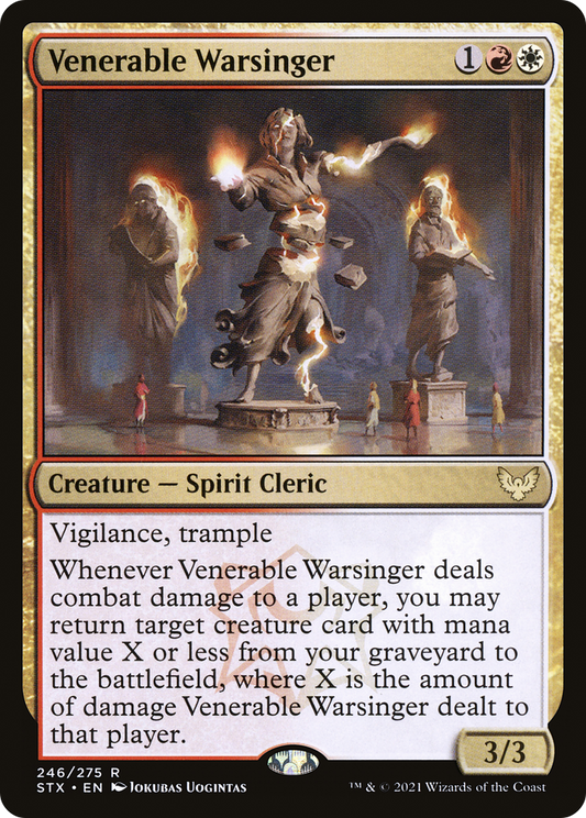 Venerable Warsinger [Strixhaven: School of Mages] Foil