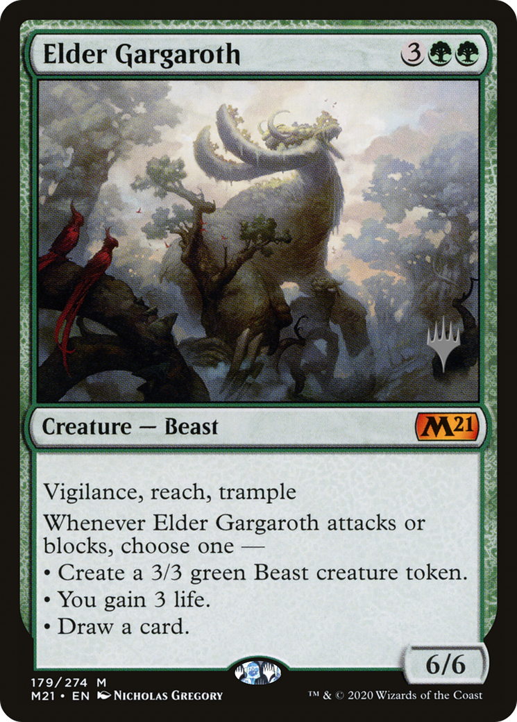 Elder Gargaroth (179) Foil - Core Set 2021 Promos