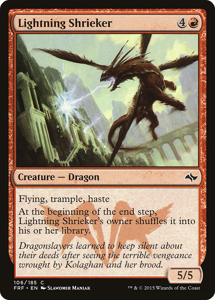 Lightning Shrieker [Fate Reforged] Foil