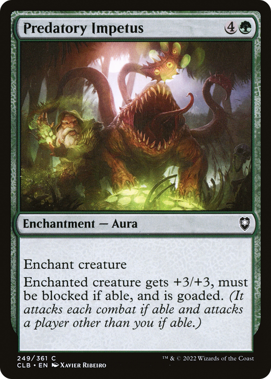 Predatory Impetus (249) Foil - Commander Legends: Battle for Baldur's Gate