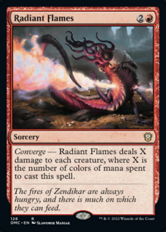 Radiant Flames [Dominaria United Commander] | Silver Goblin