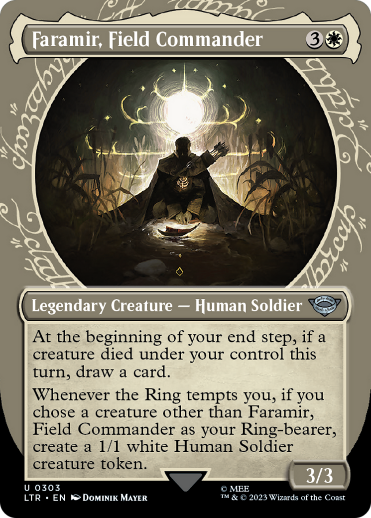 Faramir, Field Commander (Showcase) (303) Foil - The Lord of the Rings: Tales of Middle-earth